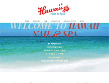 Tablet Screenshot of hawaiinailandspa.com